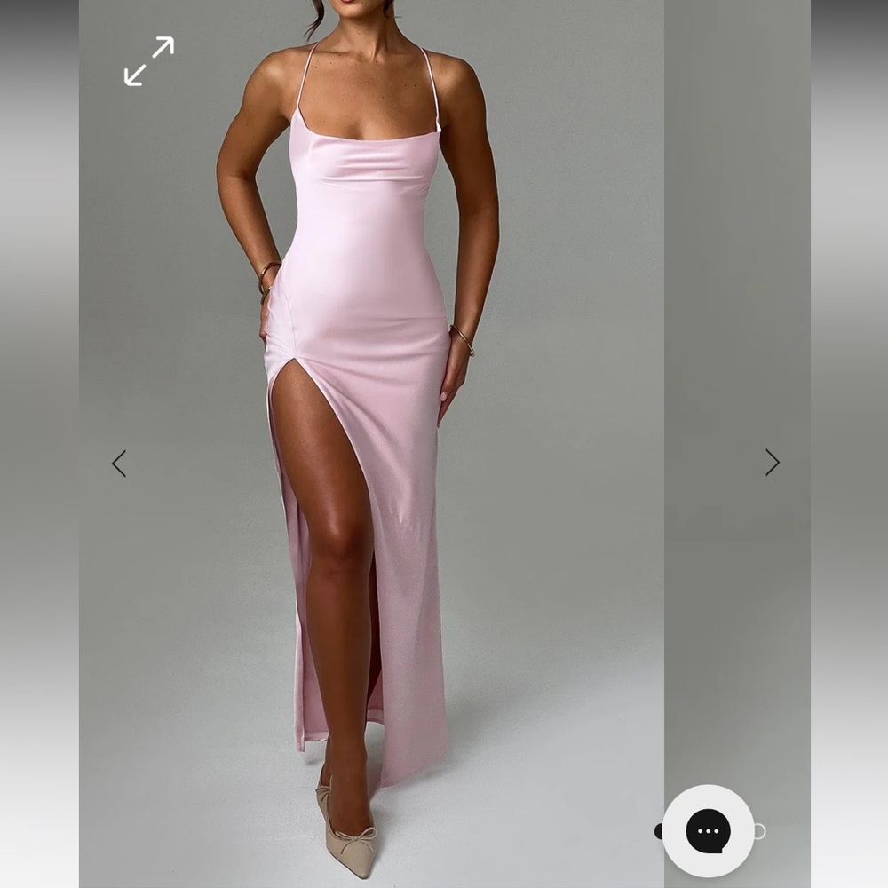 Babyboo Misha Maxi Dress - Blush